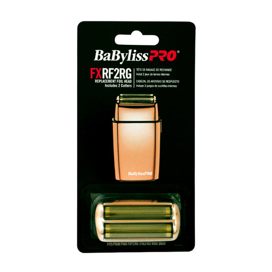 BABYLISS PRO SHAVER FOIL HEAD #FXRF2RG ROSE GOLD