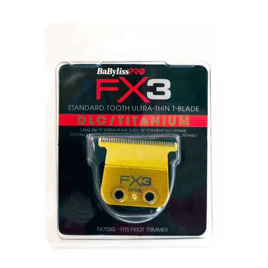 BABYLISS PRO BLADE T-BLADE GOLD FX-3 #FX703G