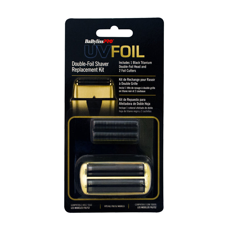 BABYLISS PRO SHAVER UV FOIL DOUBLE REPLACEMENT KIT #FXLRF2G