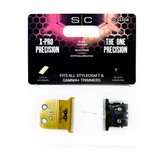SC BLADE FIXED X-PRO PRECISION GOLD #SC523GB