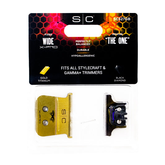SC BLADE FIXED X-PRO WIDE GOLD #SC527GB