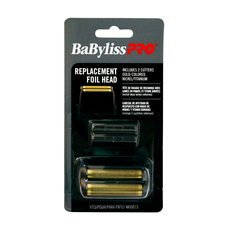 BABYLISS PRO SHAVER FOIL HEAD/CUTTER #FXRF2B BLACK