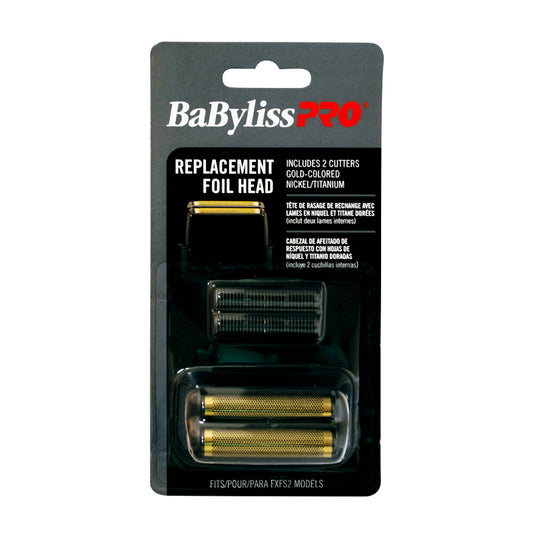 BABYLISS PRO SHAVER FOIL HEAD/CUTTER #FXRF2B BLACK