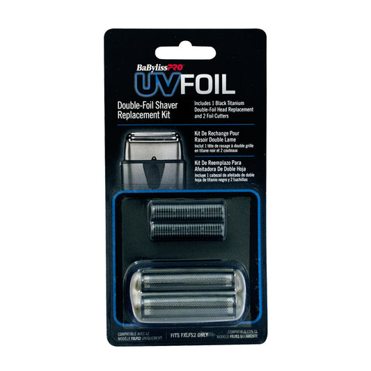 BABYLISS PRO SHAVER UV FOIL DOUBLE REPLACEMENT KIT #FXLRF2