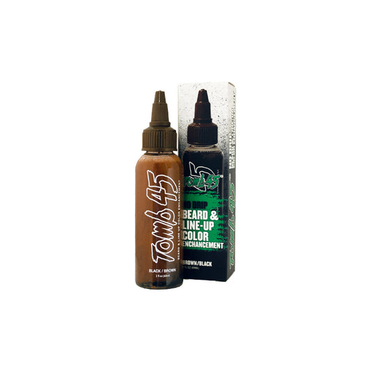 TOMB45 NO DRIP BEARD LINE-UP COLOR ENHANCEMENT BROWN BLACK