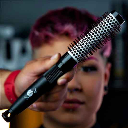 Rolda - Men's Barber Round Blow Drying Hair Brush 25mm