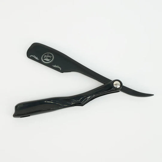 Rolda - Clutch Straight Edge Barber Razor for Shaving | Stainless Steel, Lightweight